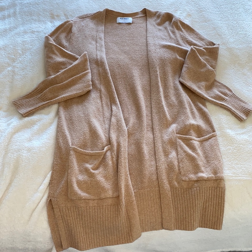 Tan Cardigan